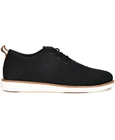 Vance Co. Men's Novak Wide Width Tru Comfort Foam Knit Lace-Up Round Toe Dress Shoes
