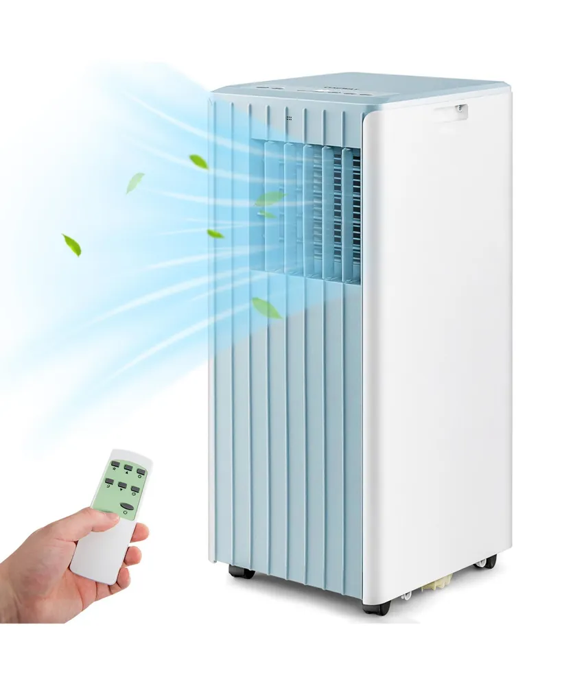 Costway 7100 Btu (10000 Ashare) Portable Air Conditioner 3-in-1 Ac Unit w/ Cool Dehum Fan Sleep Mode