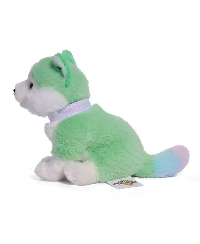 Closeout! Geoffrey's Toy Box 6" Fancy Pets Plush Husky Puppy, Created for Macys