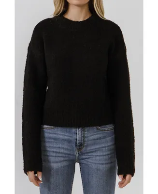 Women's Cozy Round neck Sweater