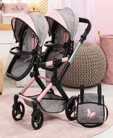 Bayer Design Dolls Butterfly , Xeo Twin Pram Set