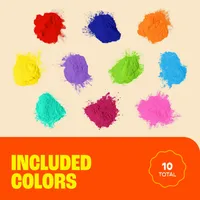 Chameleon Colors Color Powder Packets by 25 Assorted Individual Packets of 10 Colors Super
