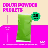 Chameleon Colors Color Powder Packets by 25 Assorted Individual Packets of 10 Colors Super