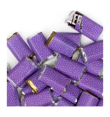 41 Pcs Purple Candy Party Favors Hershey's Miniatures Chocolate