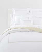 Lauren Ralph Lauren Spencer Cable Embroidery Duvet Cover, Full/Queen