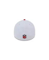 Men's New Era White, Red Kansas City Chiefs 2023 Sideline 39THIRTY Flex Hat