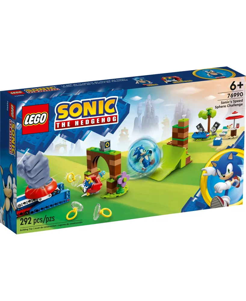 Lego Sonic The Hedgehog 76990 Sonic's Speed Sphere Challenge Toy Building Set