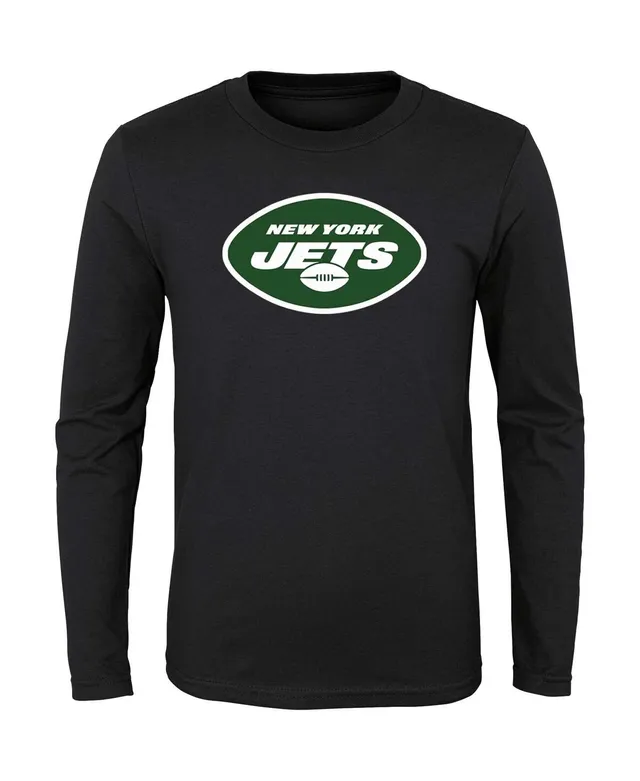 New York Jets Nike Toddler Icon Long Sleeve T-Shirt - Black