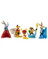 Dc Comics, Looney Tunes Mash-Up Pack, Limited Edition Wb 100 Years Anniversary, 5 Looney Tunes X Dc Figures - Multi