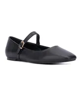 New York & Company Women's Page- Buckle Ballet Flats