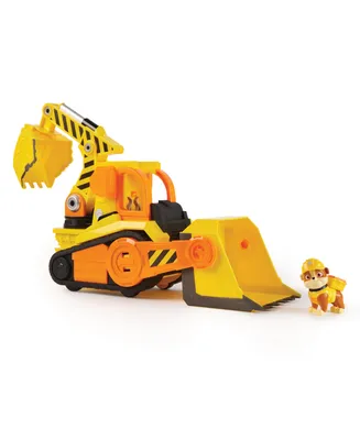 Rubble & Crew, Bark Yard Deluxe Bulldozer Construction Truck Toy with Lights - Multi