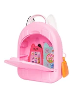 Gabby's Dollhouse, Gabby Girl On-The-Go Travel Set, Pretend Play Travel Toys, Toy Passport, Toy Phone and Compass Charm