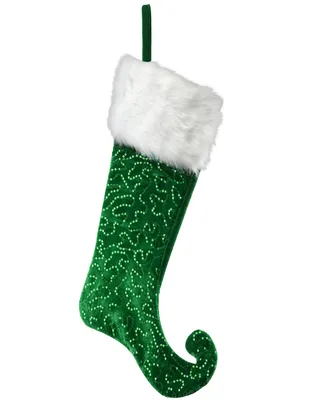 National Tree Company 21" General Store Collection Jester Style Stocking