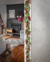 National Tree Company 9' Hgtv Home Collection Berries and Greenery Garland