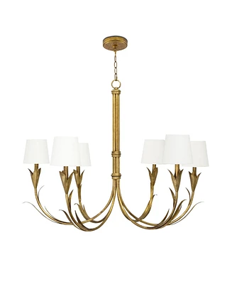 Regina Andrew River Reed Small Chandelier Lamp