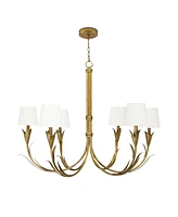 Regina Andrew River Reed Small Chandelier Lamp