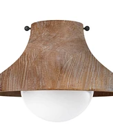 Regina Andrew Surfside Wood Flush Mount Lamp