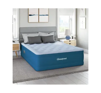 Beautyrest Comfort Plus 17" Inflatable Air Mattress with Built-In Pump