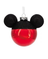 Hallmark Christmas Ornament Disney Mickey Mouse Icon Blown Glass - Multi