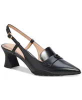 Coach Women's Nikola Slingback Kitten Heel Pumps