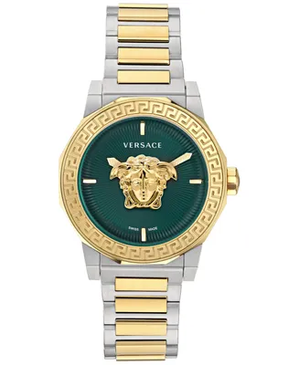 Versace Women's Swiss Medusa Deco Two-Tone Stainless Steel Bracelet Watch 38mm