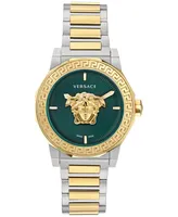 Versace Women's Swiss Medusa Deco Two-Tone Stainless Steel Bracelet Watch 38mm