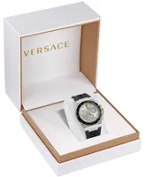 Versace Men's Swiss Chronograph Greca Extreme Silicone Strap Watch 45mm