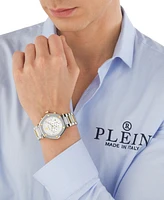 Philipp Plein Men's The Hexagon Chronograph Two-Tone Stainless Steel Bracelet Watch 42mm