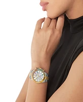 Philipp Plein Women's Chronograph Nobile Two-Tone Stainless Steel Bracelet Watch 38mm