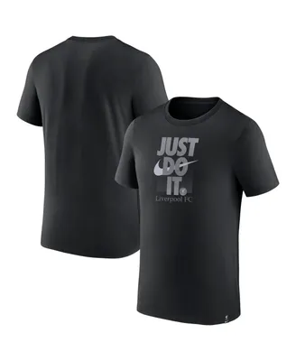 Men's Nike Black Liverpool Just Do It T-shirt