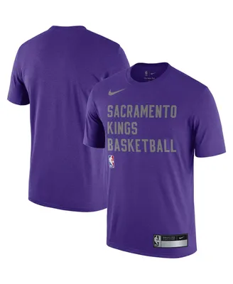 Men's Nike Purple Sacramento Kings 2023/24 Sideline Legend Performance Practice T-shirt