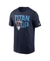 Men's Nike Navy Tennessee Titans Local Essential T-shirt