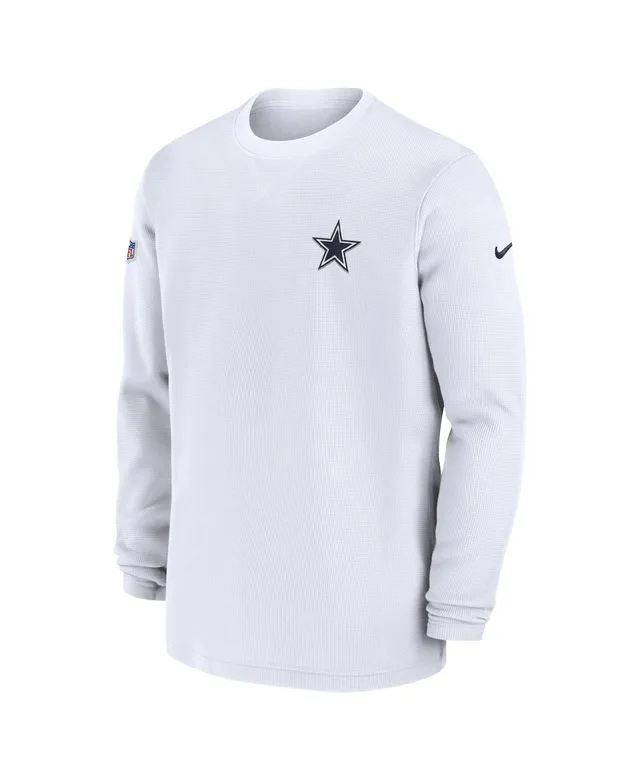 Men's Nike Heathered Charcoal Dallas Cowboys Seasonal Henley Long