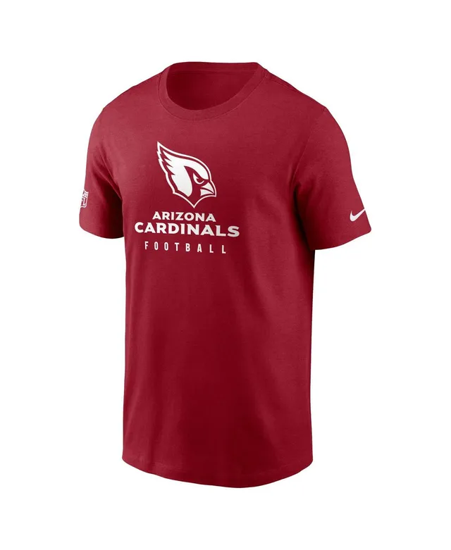 Men's Nike Cardinal Arizona Cardinals Sideline Coach Chevron Lock Up Long Sleeve V-Neck Performance T-Shirt Size: Large