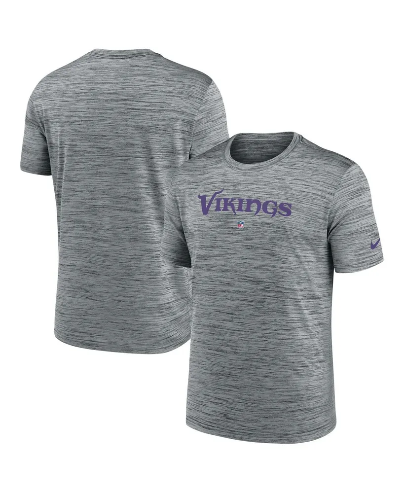 Men's Nike Purple Minnesota Vikings Sideline Team Velocity Performance Long  Sleeve T-Shirt