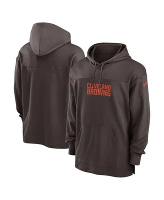 Cleveland Browns Nike Men's NFL Pullover Hoodie in Orange, Size: Medium | 00C0060K93-05H