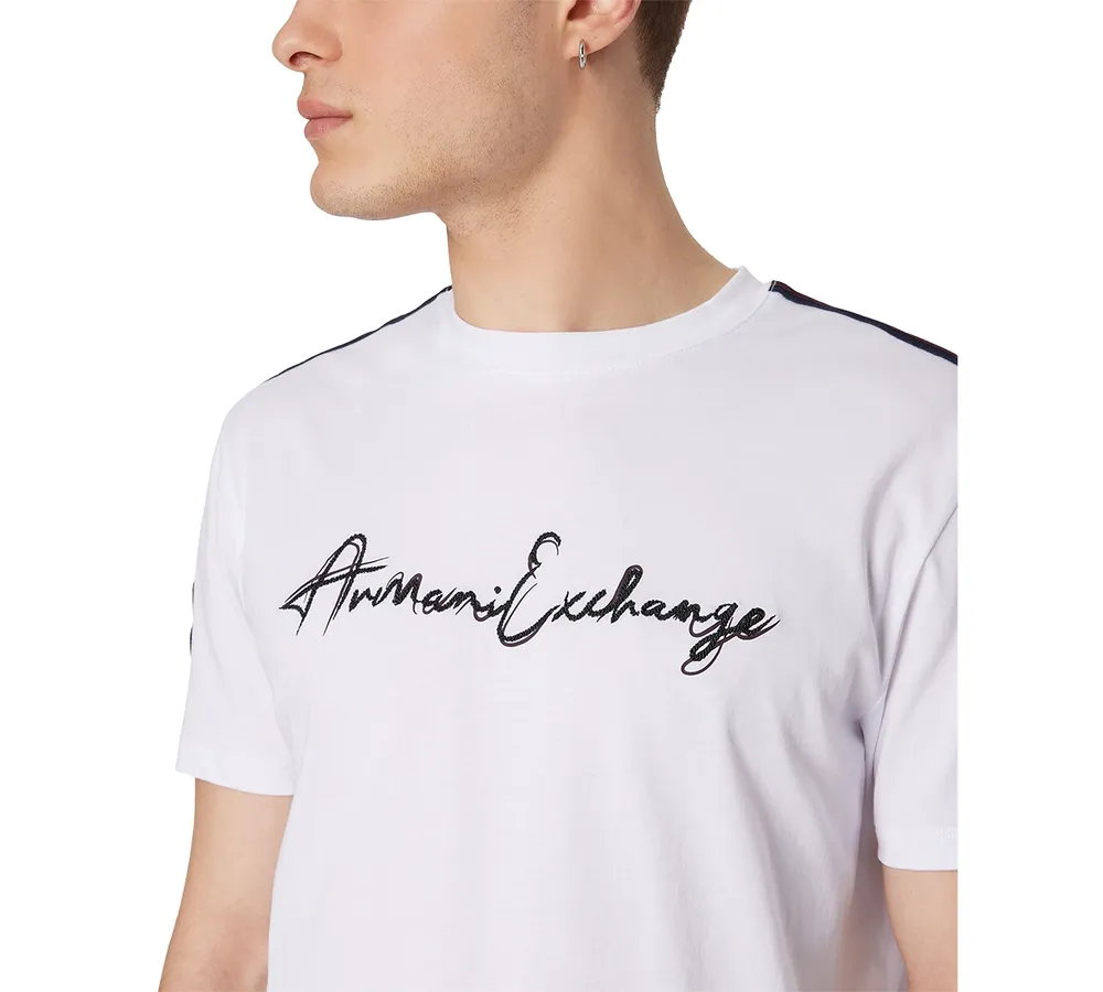 A|X Armani Exchange Men's Signature Logo T-Shirt