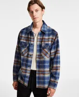 And Now This Men's Regular-Fit Plaid Shirt Jacket, Created for Macy's