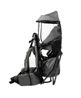 ClevrPlus Cc Hiking Child Carrier Baby Backpack Camping for Toddler Kid, Grey