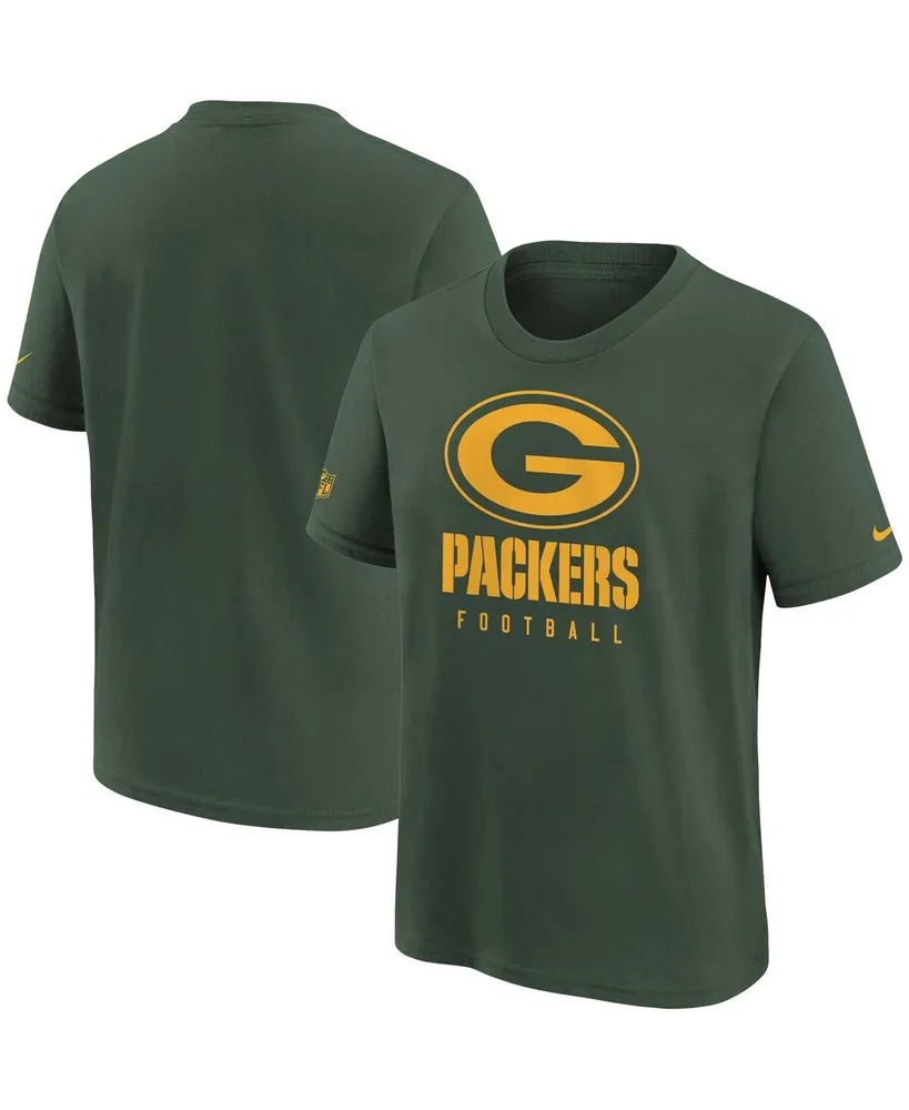 Nike Youth Nike Olive Green Bay Packers 2022 Salute To Service Legend  T-Shirt