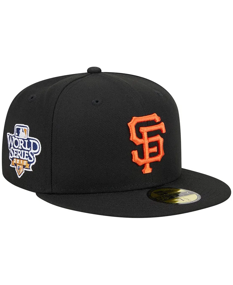 New Era White San Francisco Giants 2014 World Series Side Patch 59FIFTY Fitted Hat