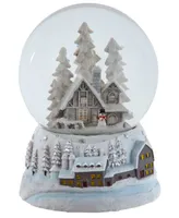 Kurt Adler 120mm Musical Snowy House Water Globe