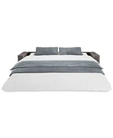 Shevrin Leather Sleeper Sofa, Created for Macy's