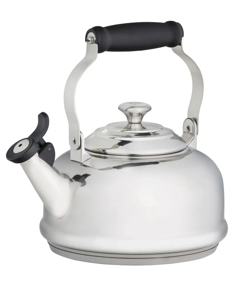 Le Creuset 1.7 Quart Stainless Steel Whistling Tea Kettle