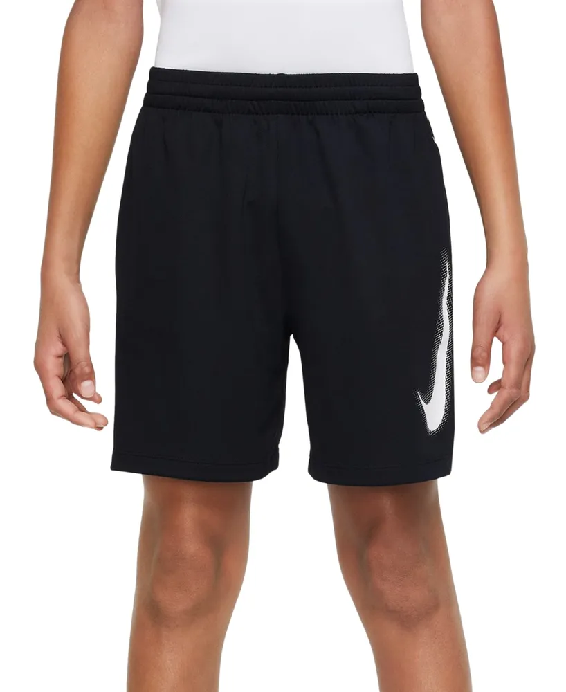 Nike Big Boys Multi Dri-fit Graphic Training Shorts