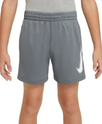 Nike Big Boys Multi Dri-fit Graphic Training Shorts