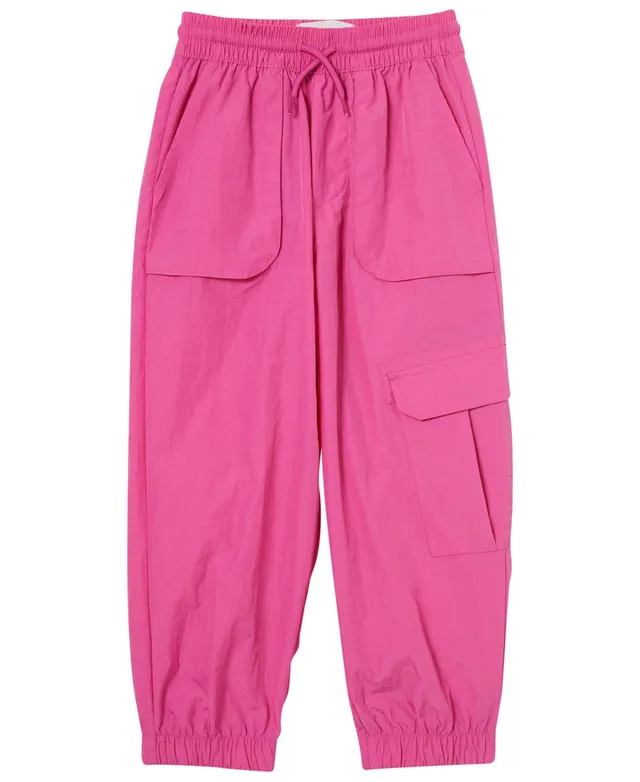 Cotton On Big Girls Peta Parachute Drawstring Pants