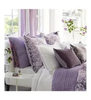 Designers Guild Yuzen Damson Standard Pillowcase