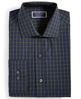 Club Room Men's Regular-Fit Check Dress Shirt, Created for Macy's