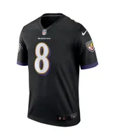 Men's Nike Lamar Jackson Black Baltimore Ravens Legend Jersey